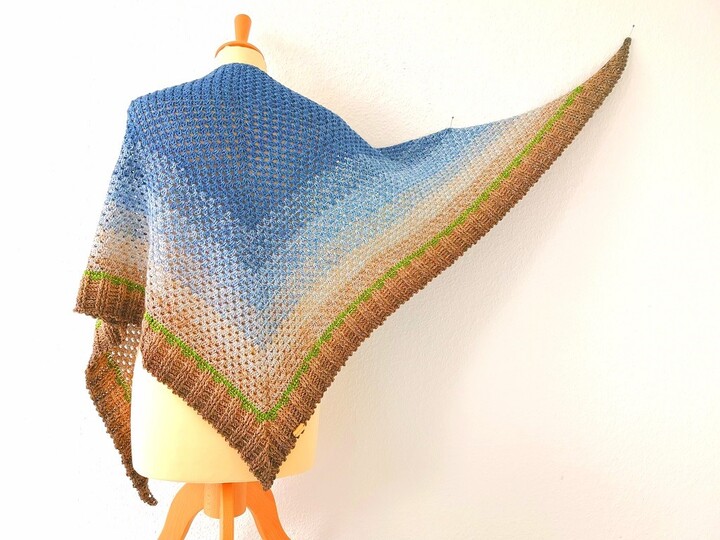 Tuch "Babuschka" - Häkelanleitung