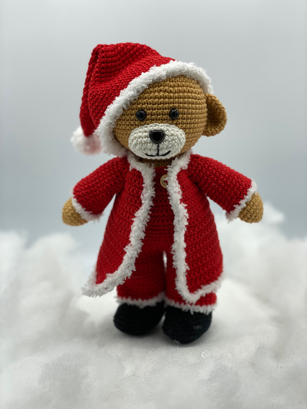 Häkelanleitung Weihnachtsbären Theo und Thea - Bild 3