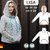 Lisa – Damen-Hoodie mit Wickelkapuze oder Kragen, Kängurutasche BU 80-116