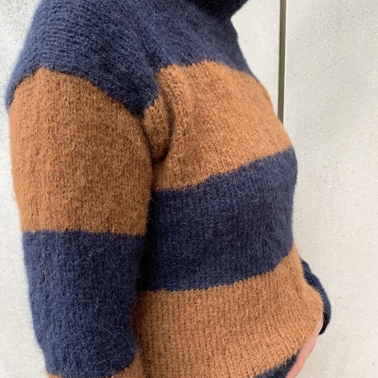 Pullover mit Streifen (Gr. S/M/L/XL/XXL)