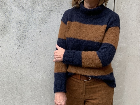 Pullover mit Streifen (Gr. S/M/L/XL/XXL)