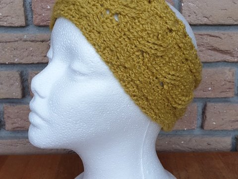 Häkelanleitung verzopftes Stirnband