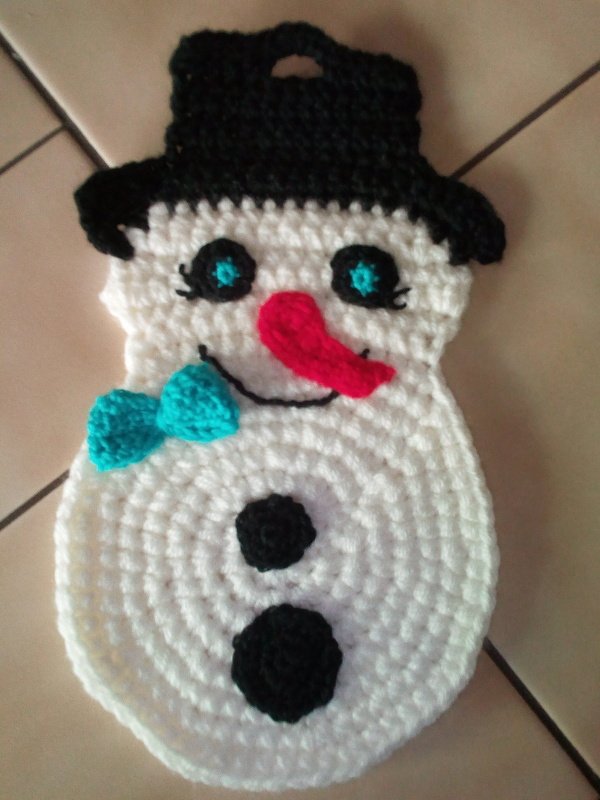Topflappen  „  Schneemann  „ - Bild 2