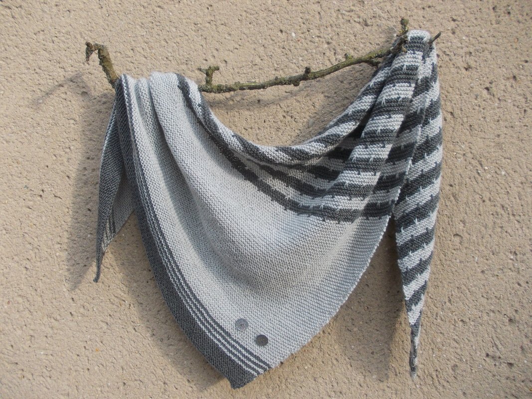 Dreiecktuch "Novemberträume"