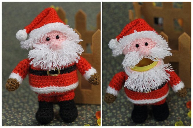 Crochet Pattern Surprise-Santa Claus