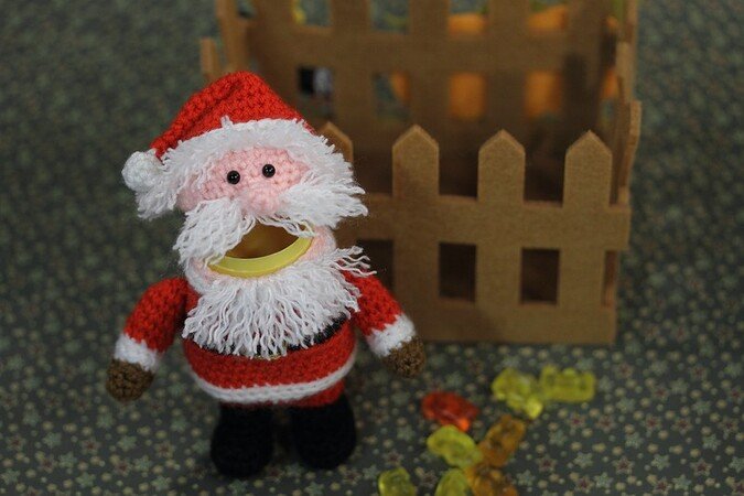 Crochet Pattern Surprise-Santa Claus