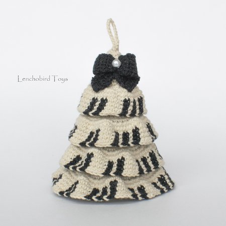 Crochet Pattern for Musical Christmas Tree