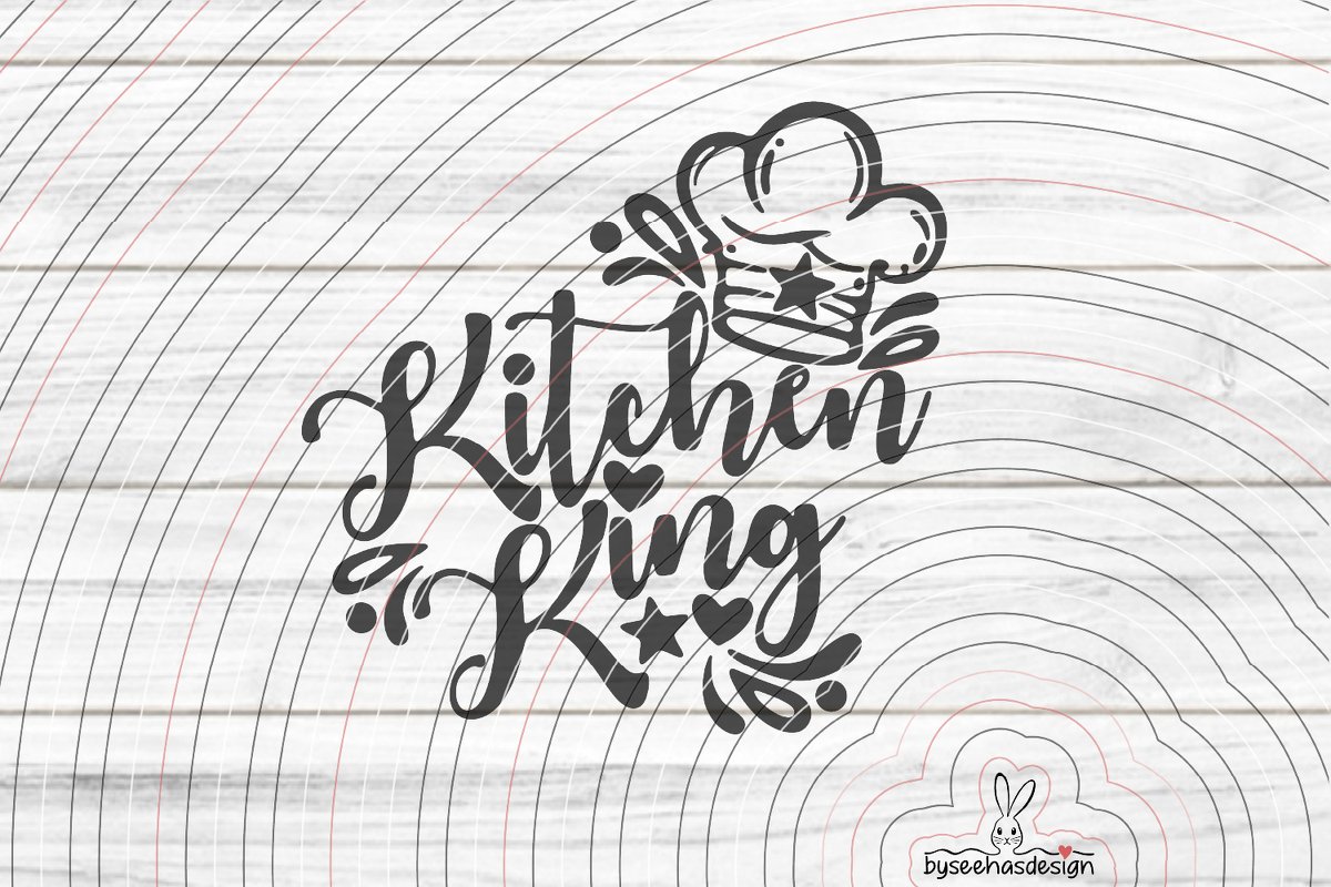 Kitchen King Plotterdatei SVG DXF - Bild 2