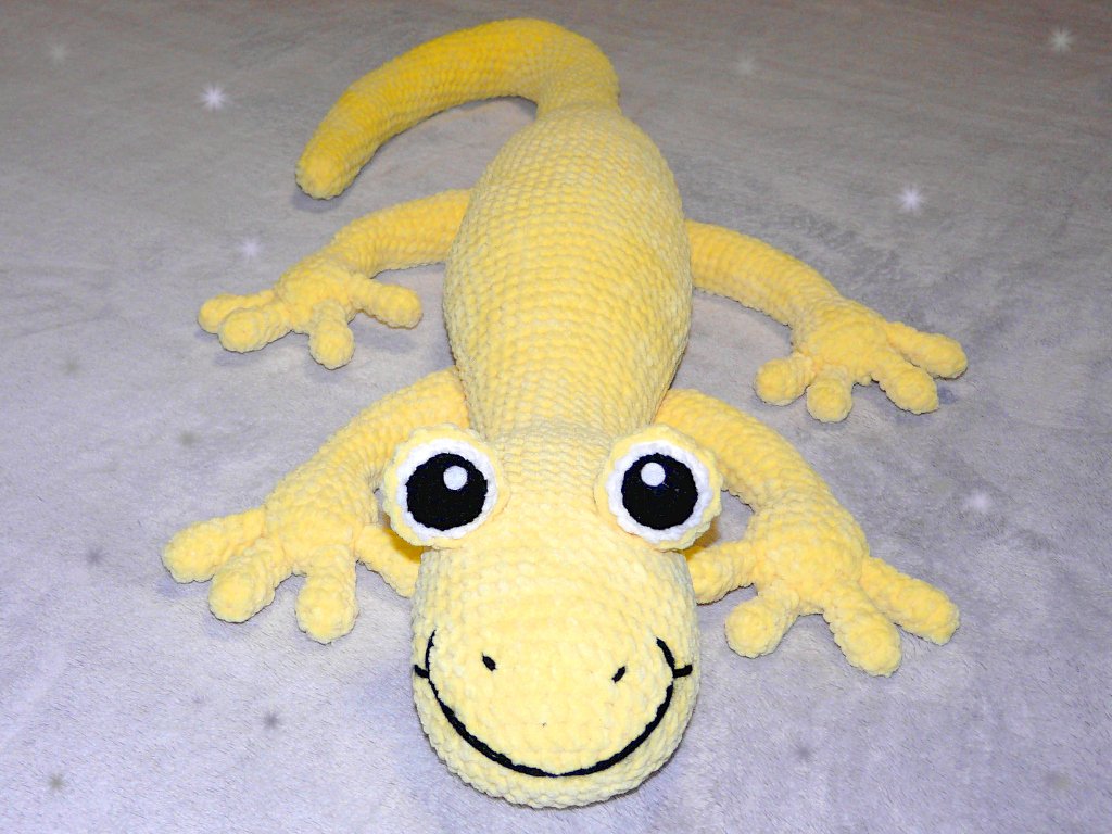 Häkelanleitung Baxter der Salamander