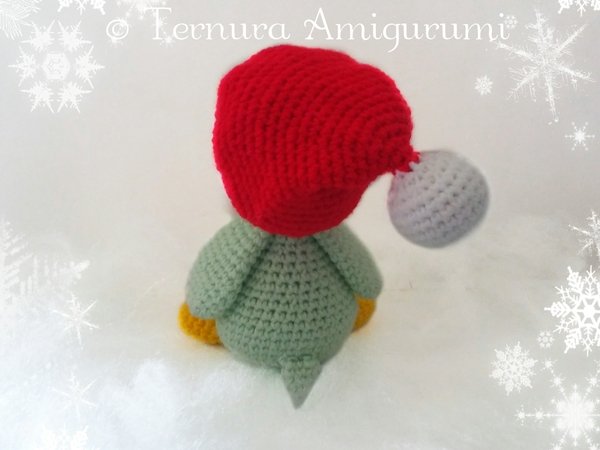 Crochet pattern Nick, the christmas bear + Christmas penguin PDF ternura amigurumi english- deutsch- dutch