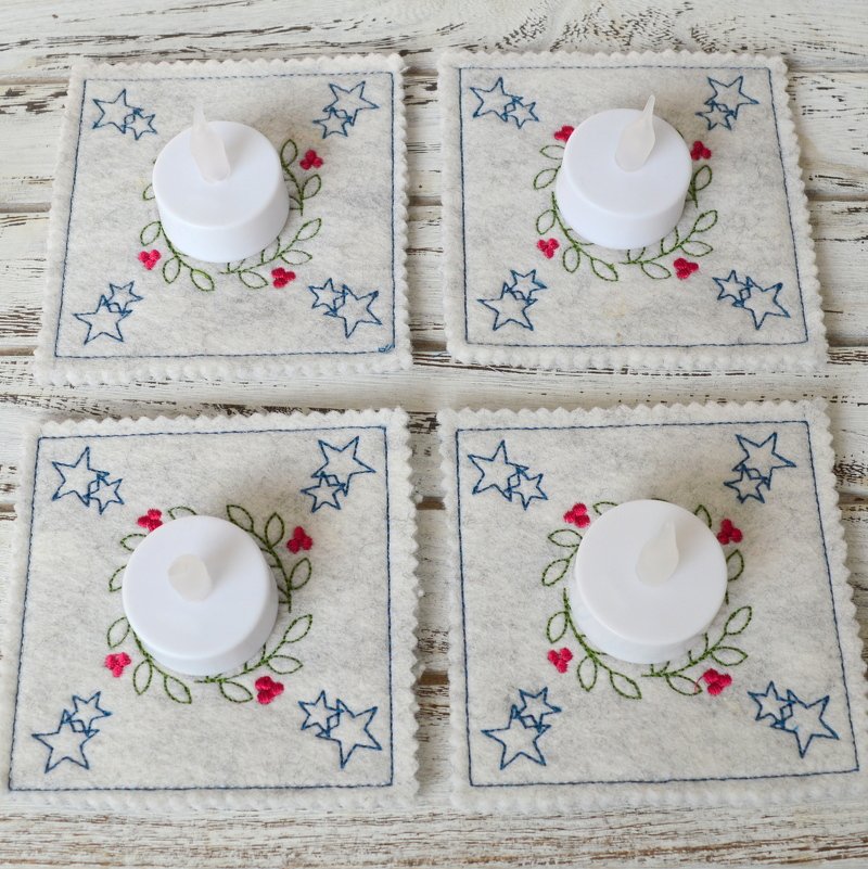 ITH Adventskranz to go 10x10cm  2 Motive - Bild 5