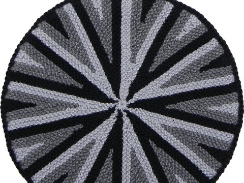 Topflappen Geo-Kreis