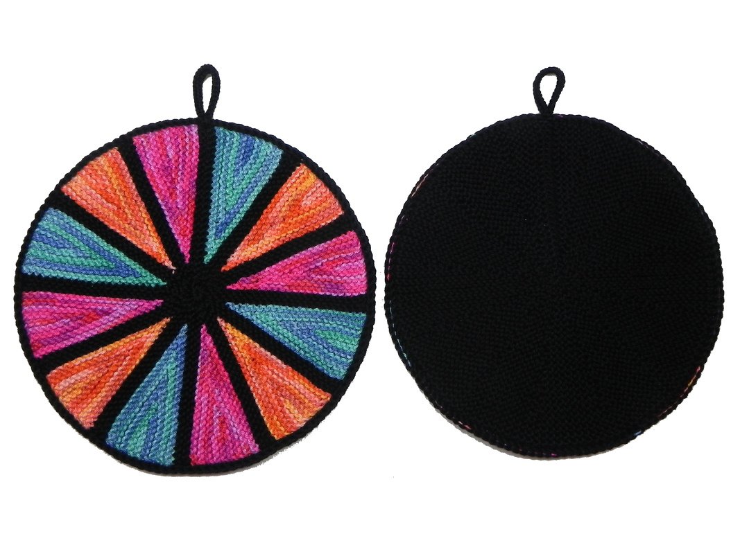 Topflappen Buntes Rad - Bild 3