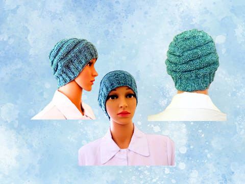 Handgestrickte Mütze Maru