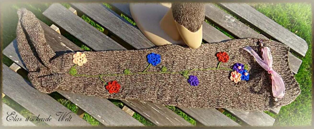 Strickanleitung Overknees ( Von Größe XS bis XL)