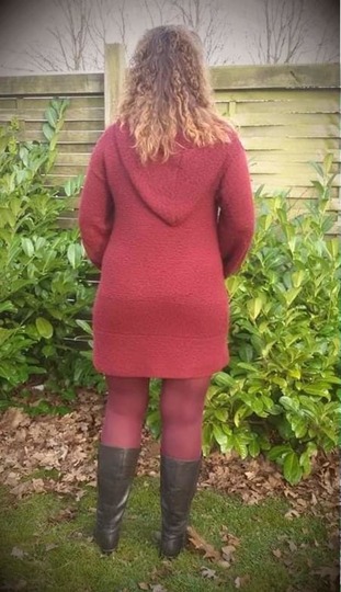 Strickanleitung Strickjacke "Wilde Beere" ( Ohne Maschenprobe / Für jede Größe)
