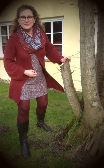 Strickanleitung Strickjacke "Wilde Beere" ( Ohne Maschenprobe / Für jede Größe)