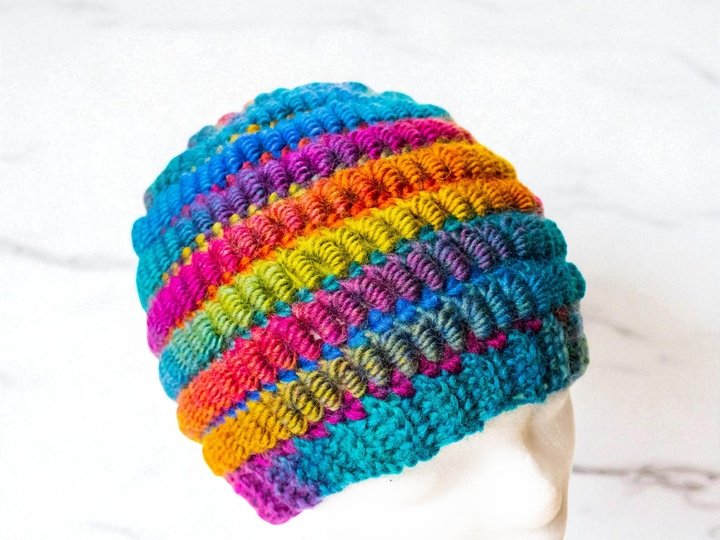 Bucati Cordi Mütze - Häkelanleitung