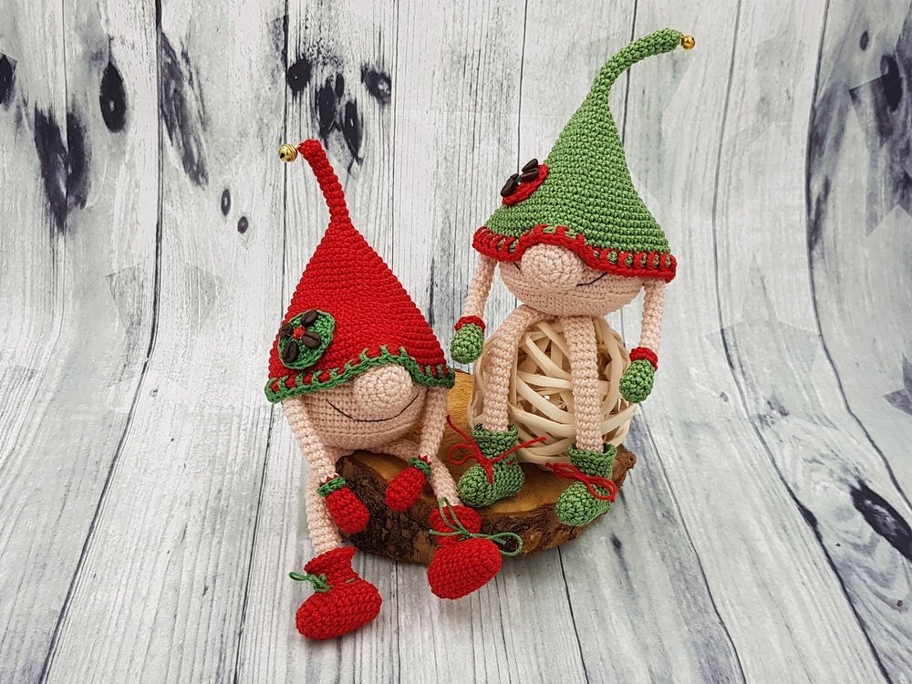 Häkelanleitung Weihnachtswichtel "Jingle" - Bild 2