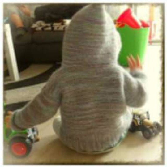 Strickanleitung Kinderstrickjacke "Bjarnes Kuschelliebe" ( Ohne Maschenprobe / Für jede Kindergröße)