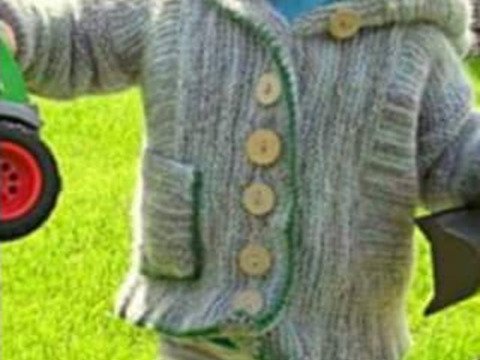 Strickanleitung Kinderstrickjacke "Bjarnes Kuschelliebe" ( Ohne Maschenprobe / Für jede Kindergröße)