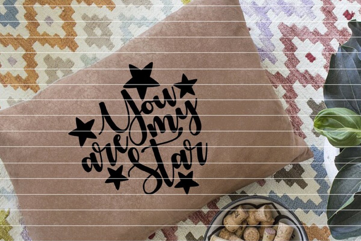 You are my Star Plotterdatei SVG DXF - Bild 9