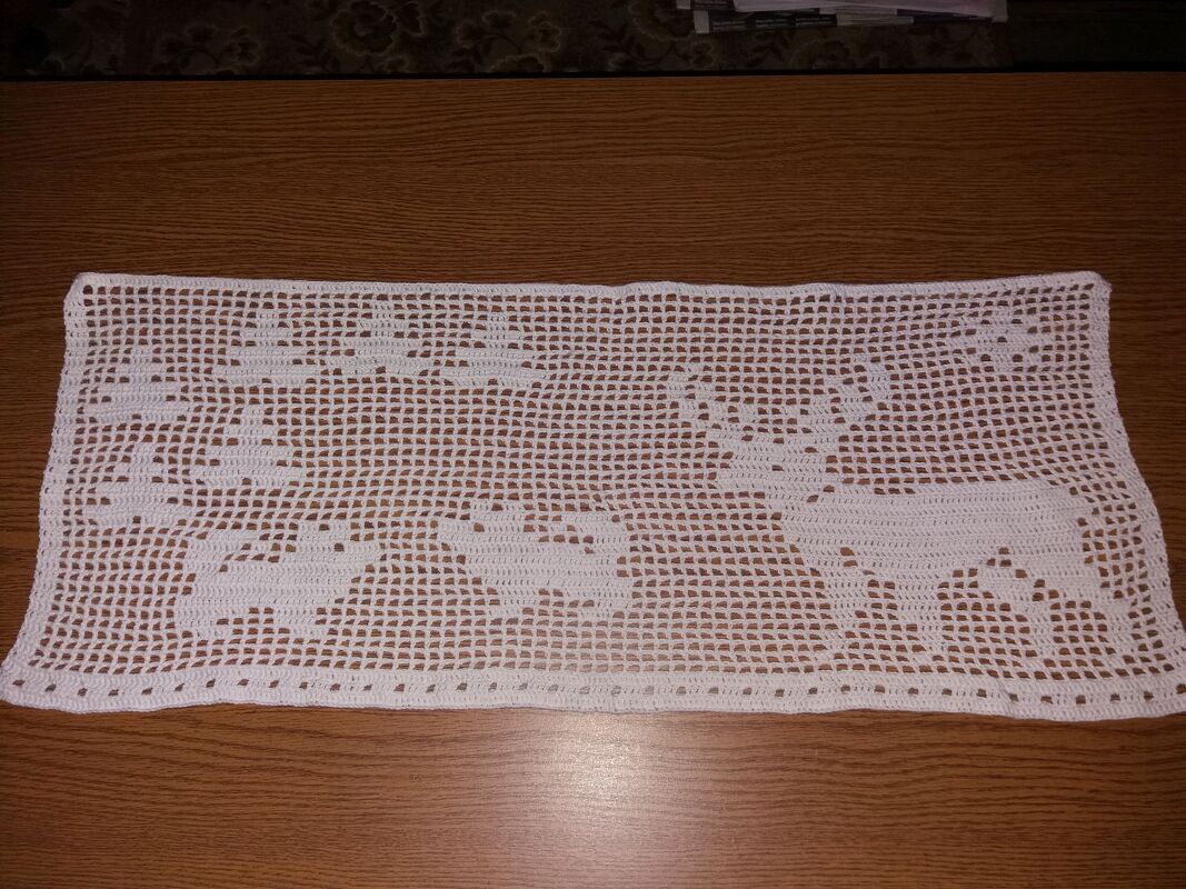 Tischläufer Husky Tischläufer Hunde - Bild 3