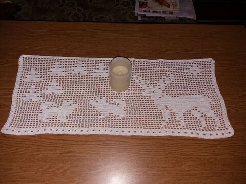 Tischläufer Husky Tischläufer Hunde