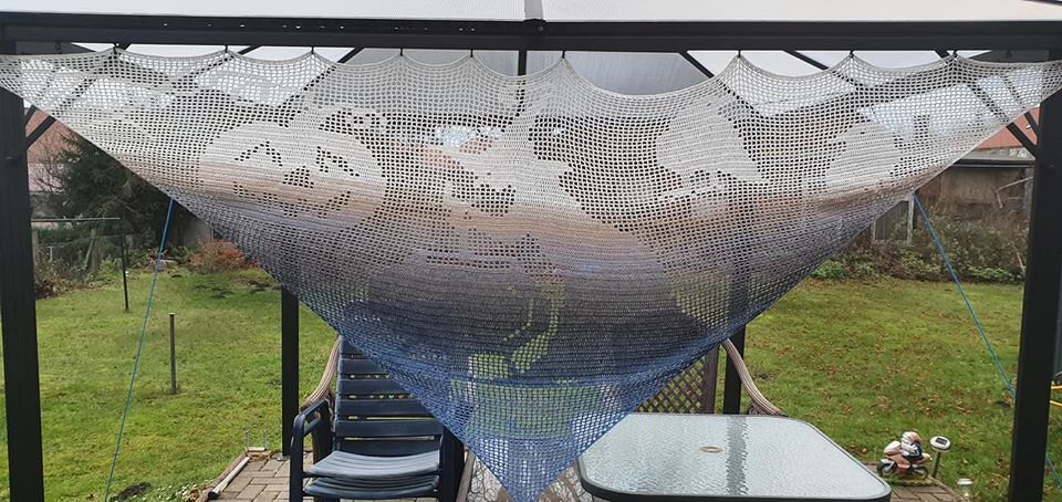 Motivtuch Hexentopf Halloween - Bild 3