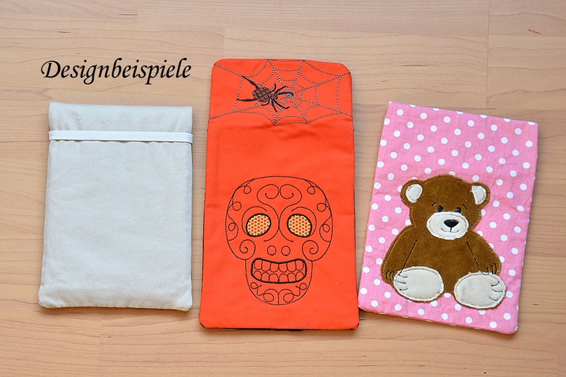 ITH Stickdateien E-Reader-Parkplatz, klein, für den 16x26 Rahmen