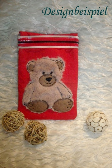 ITH Stickdateien E-Reader-Parkplatz, klein, für den 16x26 Rahmen