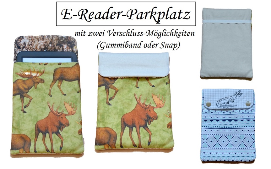 ITH Stickdateien E-Reader-Parkplatz in ZWEI Grössen, für den 16x26 Rahmen