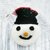 Häkelanleitung - Weihnachtsbeutel Schneemann