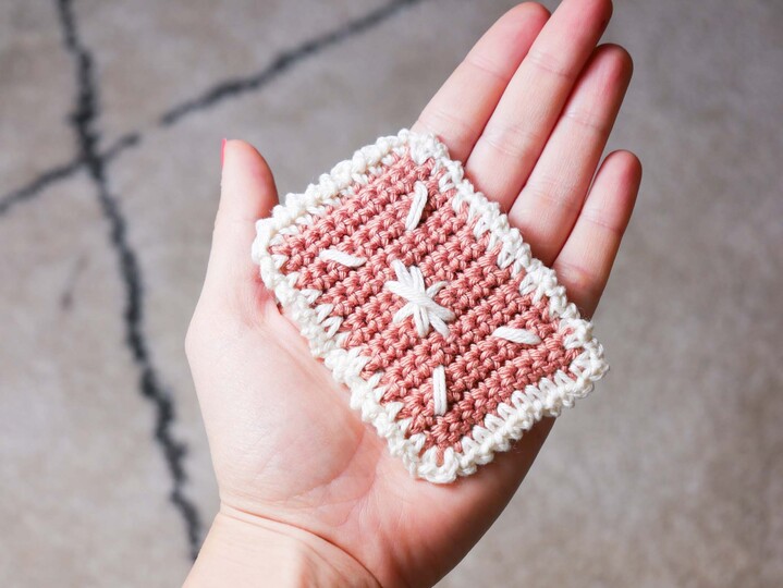 Weihnachtsbäckerei gehäkelt