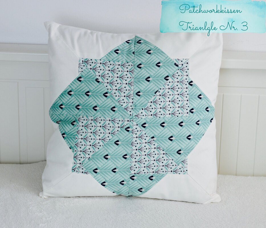 Patchworkkissen Triangle Nr. 3 Wings of eagles