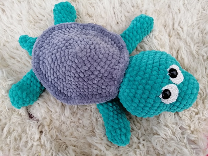 schnell und einfache Schildkröte- Häkelanleitung