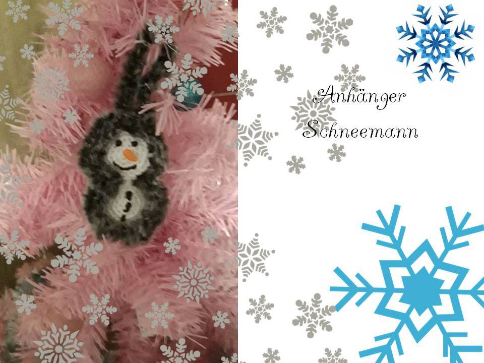 Schneemann Anhänger