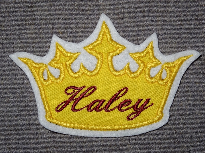 Stickdatei Kronen 2.0 Krone Prinzessin