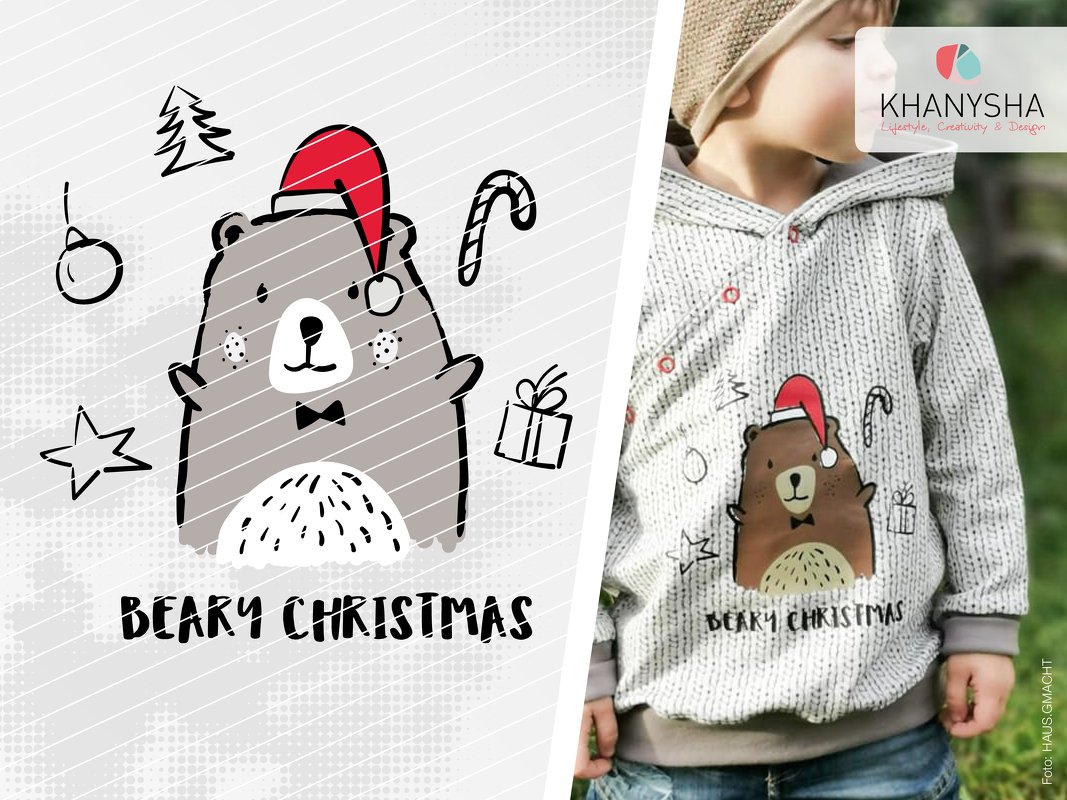 Beary Christmas Plotterdatei