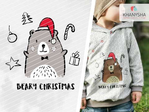 Beary Christmas Plotterdatei