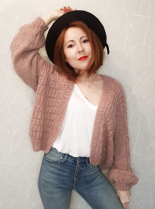 Strickanleitung Cardigan ++ Colmar ++ in 4 Größen, (XS,S,M,L) - Bild 3