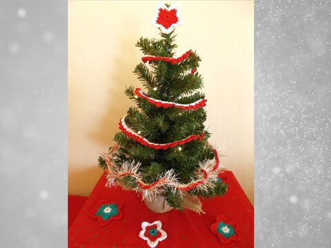 3 x schnelle Weihnachtsdeko - Häkelanleitung