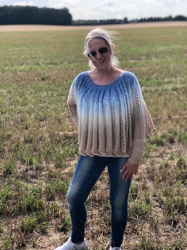 Häkelanleitung Poncho "Coast" - Bild 4