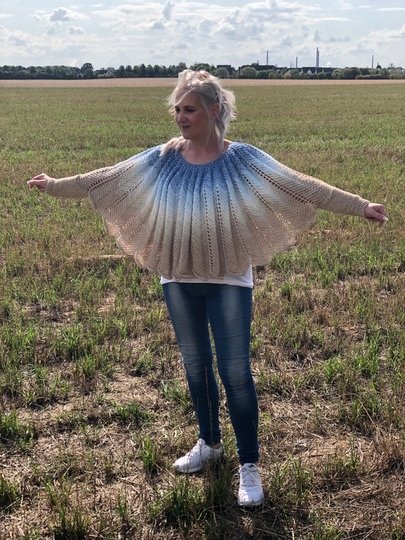 Häkelanleitung Poncho "Coast"