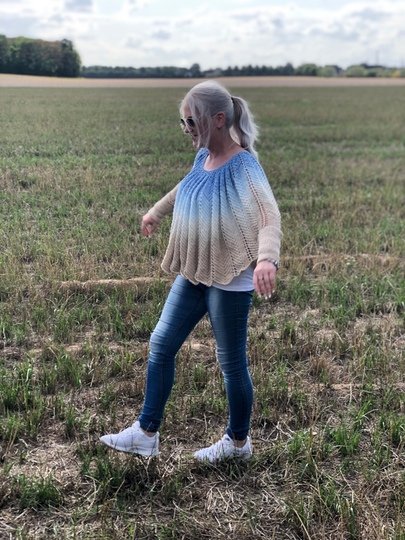 Häkelanleitung Poncho "Coast"