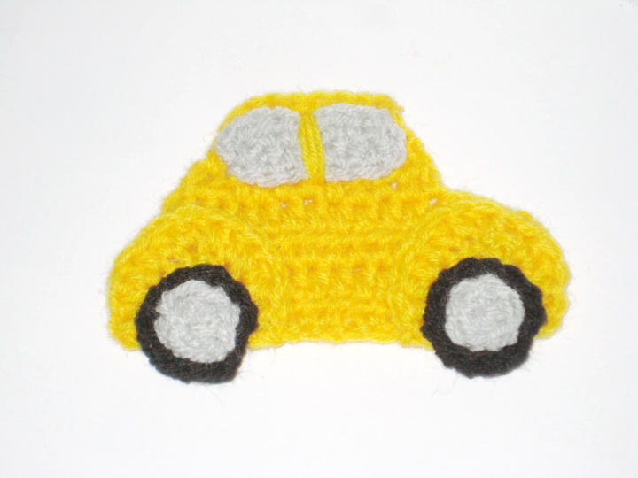 Christmas car applique
