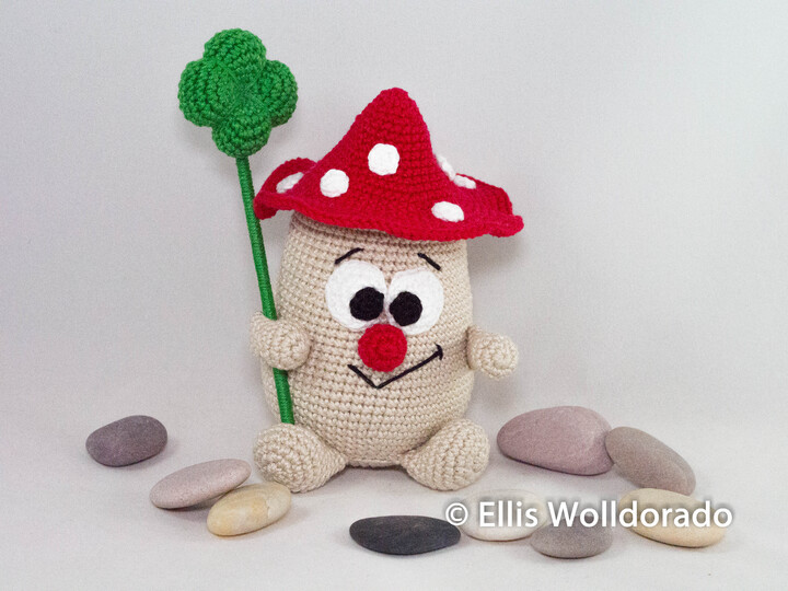 Glückspilz Harry, Amigurumi, Häkelanleitung