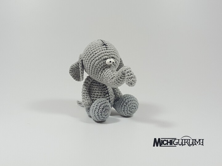 Häkelanleitung: Mini - Elefant