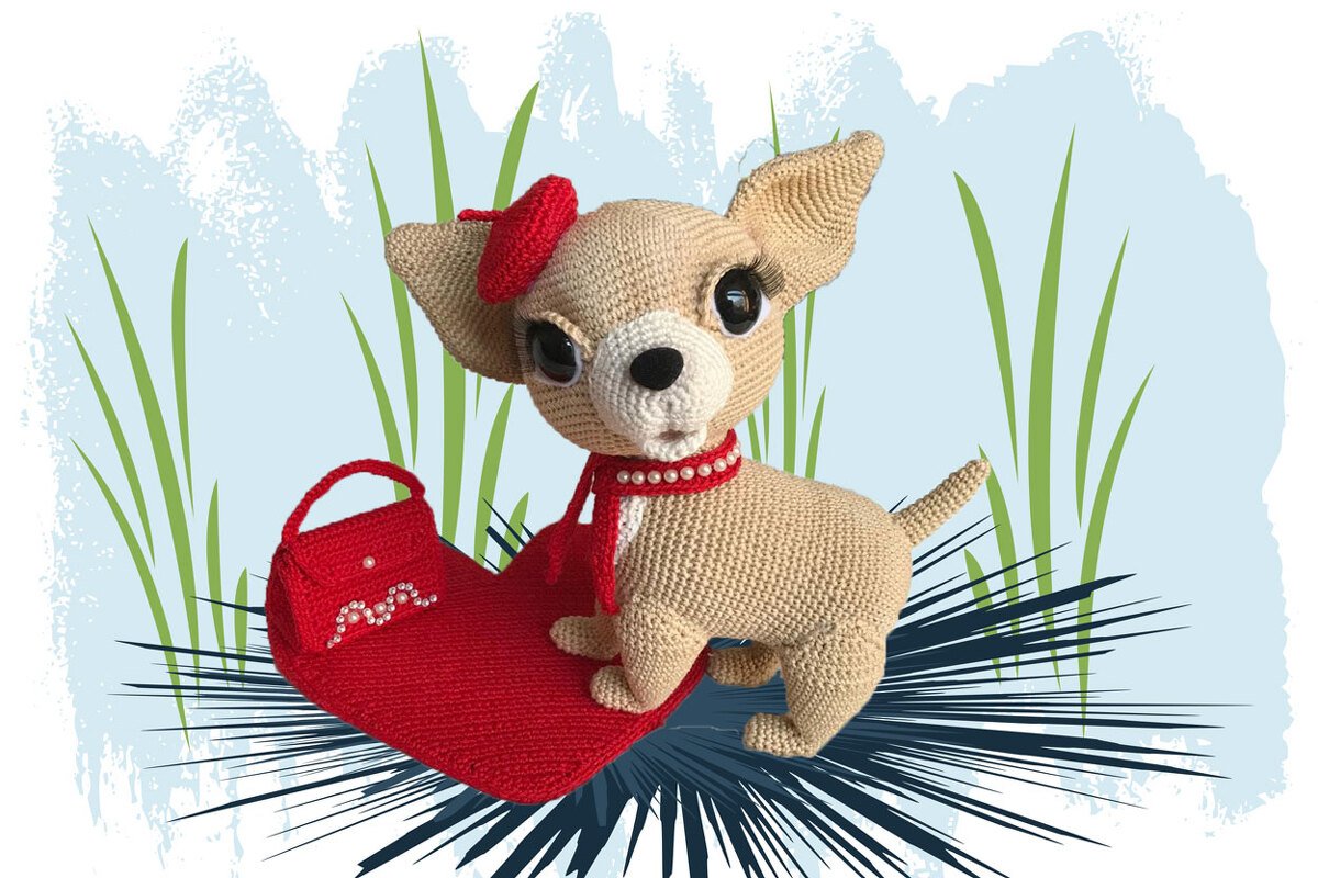 Chihuahua Mati Häkelanleitung Amigurumi