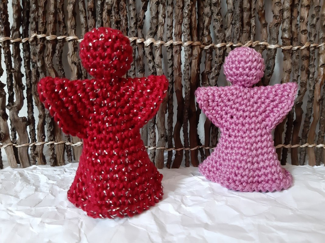 Häkelanleitung für kleine Engel Dekoration - Bild 3